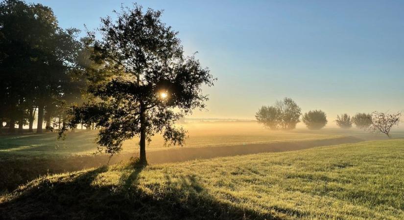 A párás hajnal után közel 20 fokot is mérhetünk pénteken