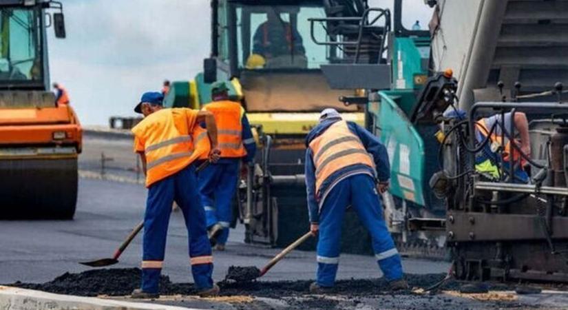 Útfelújítás kezdődött Szentgálnál, ideiglenes forgalomkorlátozások várhatók
