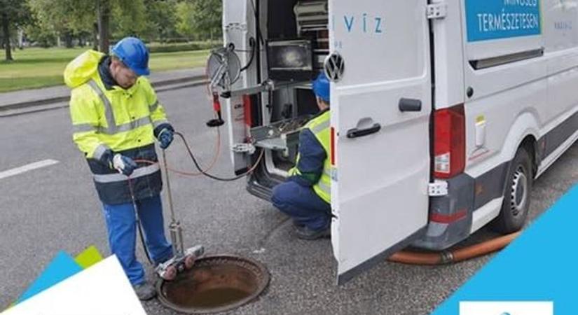 Szennyvízhálózat mosatás és kamerázás lesz a vasi településen