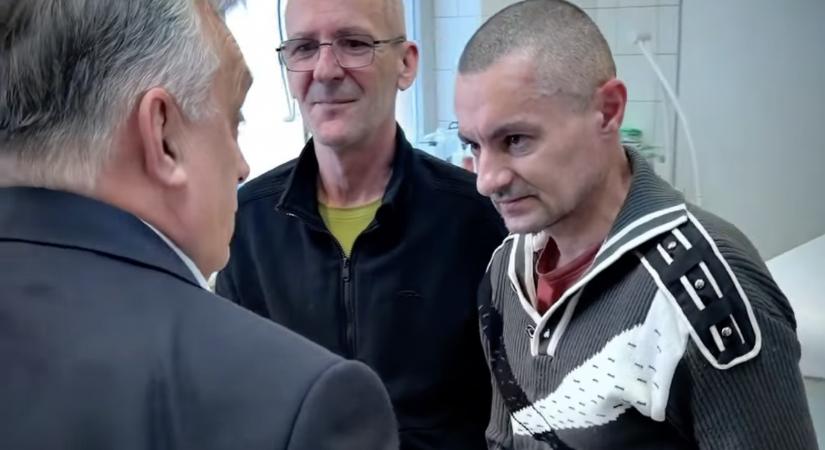 Orbán Viktor meglátogatta a két magyar hadifoglyot