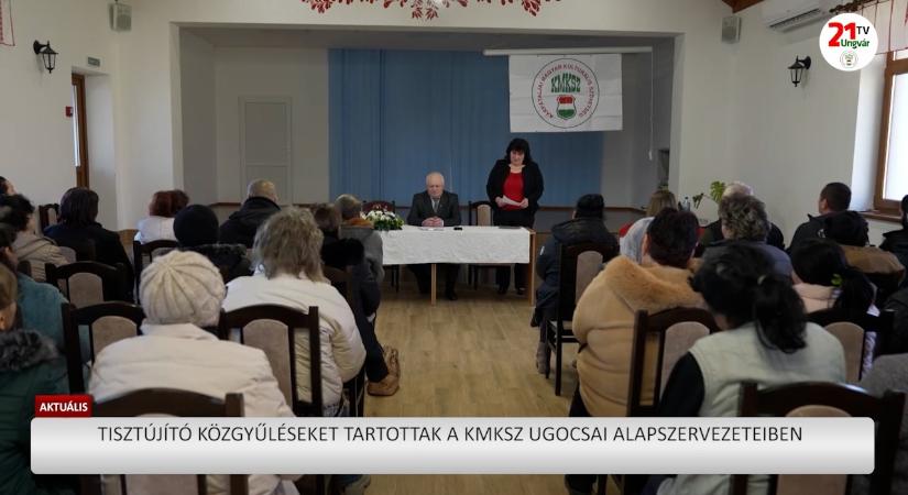 Tisztújító közgyűléseket tartottak a KMKSZ ugocsai alapszervezeteiben (videó)