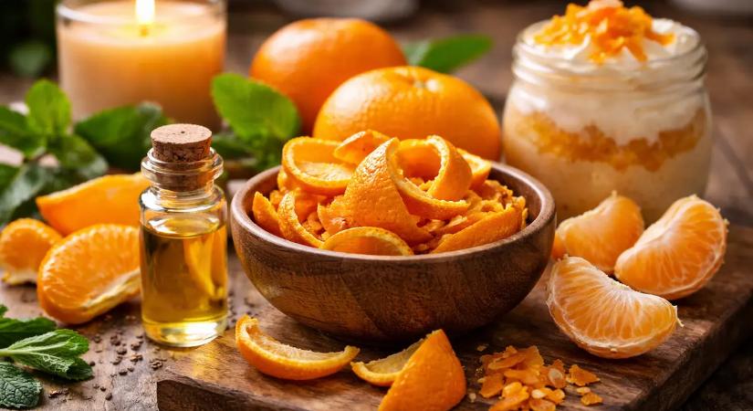 A mandarin héja átalakítja otthonodat és testedet: A pihenéstől az desszertekig, csak helyesen kell használnod őket
