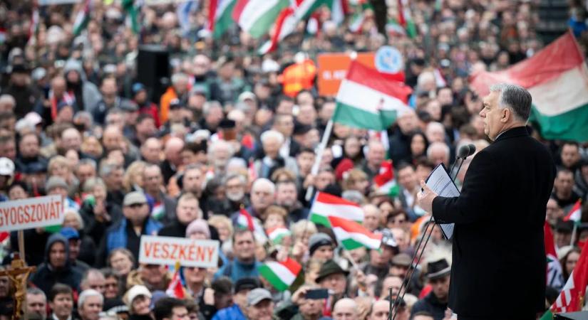 Kovács Zoltán: Orbán Viktor a Kossuth téren mond ünnepi beszédet március 15-én