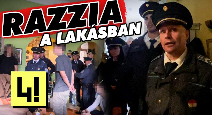 Bekiabáltak Orbán beszéde alatt, rendőrök lepték el a lakást