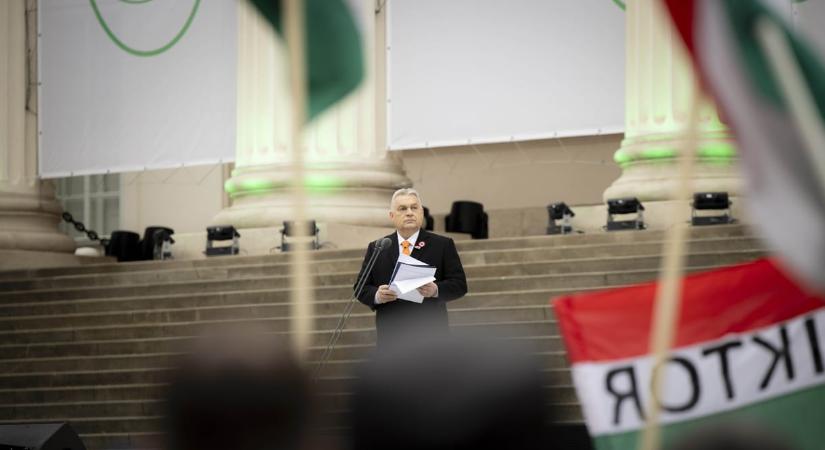 A Kossuth téren mond beszédet Orbán Viktor március 15-én