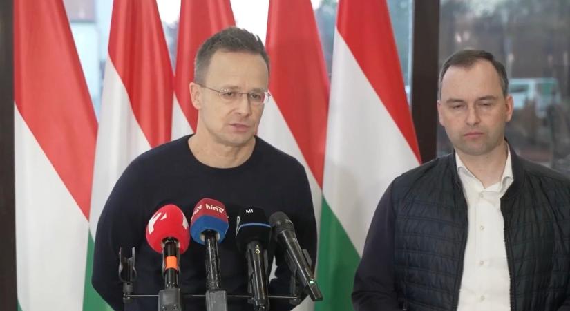 Szijjártó Péter Zelenszkij kijelentéséről: Ez túl van minden határon