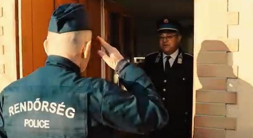Nyugdíjba vonult a példamutató rendőr, 35 év szolgálat után búcsúzott Békési Attila