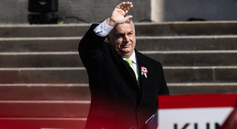Orbán a Kossuth téren mond beszédet március 15-én