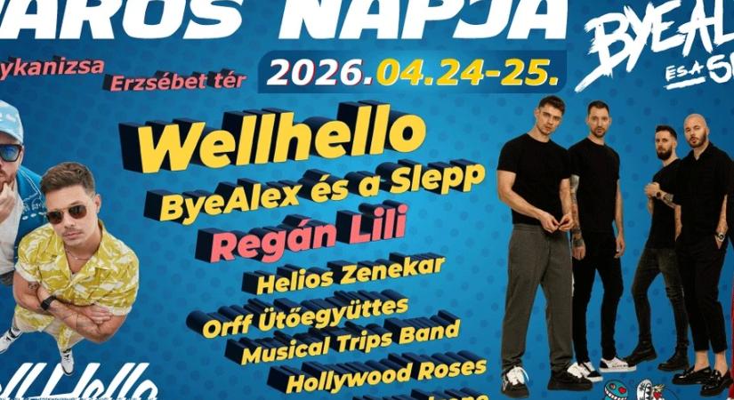 Sztárfellépőkkel érkezik a Város Napja – nyilvános a programsorozat