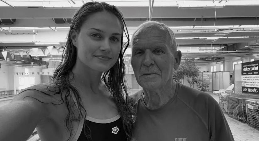 Gyász: Megható szavakkal búcsúzott edzőjétől a kiváló úszó