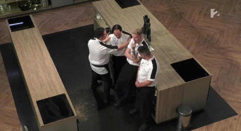 Totális őrület, újabb versenyzőt zárnak ki a Séfek Séfe versenyéből. elfelejtették kivágni ezeket a jeleneteket a műsorból?