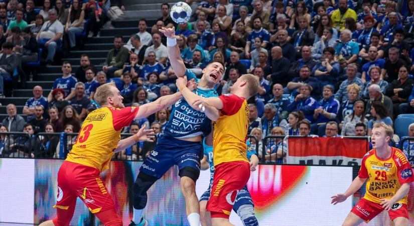 Ez felért egy arcul csapással: a Barca után a GOG is nyert a Pick Arénában – galériával