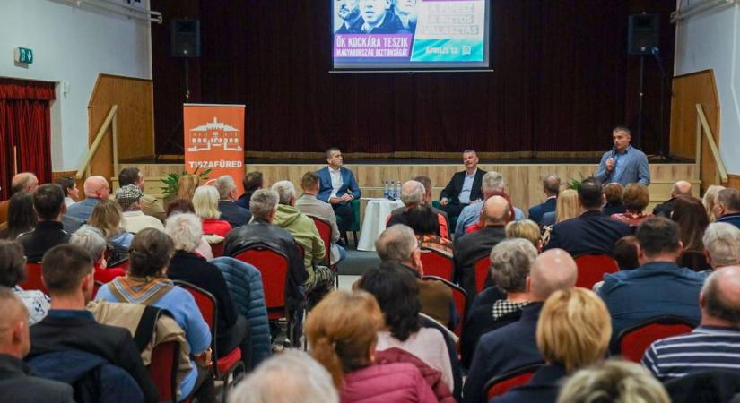 Milliárdos beruházások és a választás tétje: lakossági fórumot tartottak Tiszafüreden