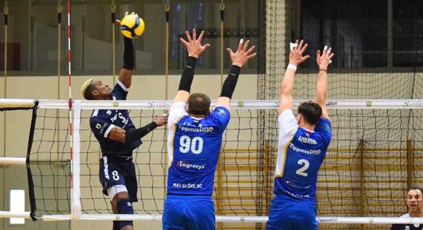 Férfi röplabda Extraliga: Kazincbarcikán is veretlen maradt a MÁV Előre