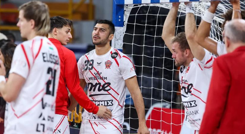 A Veszprém tetemes előnyt herdált el a kézi BL-ben