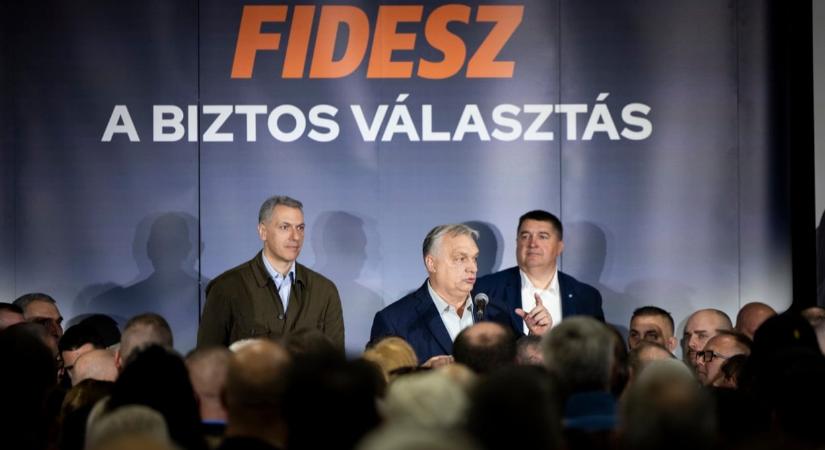 Orbán Viktor elismerte: szoros verseny van, csak megfeszített munkával lehet nyerni