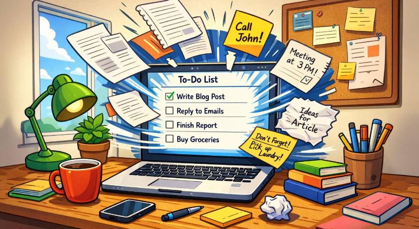 Tennivalók gyors felvétele Todoistben, új módszerekkel