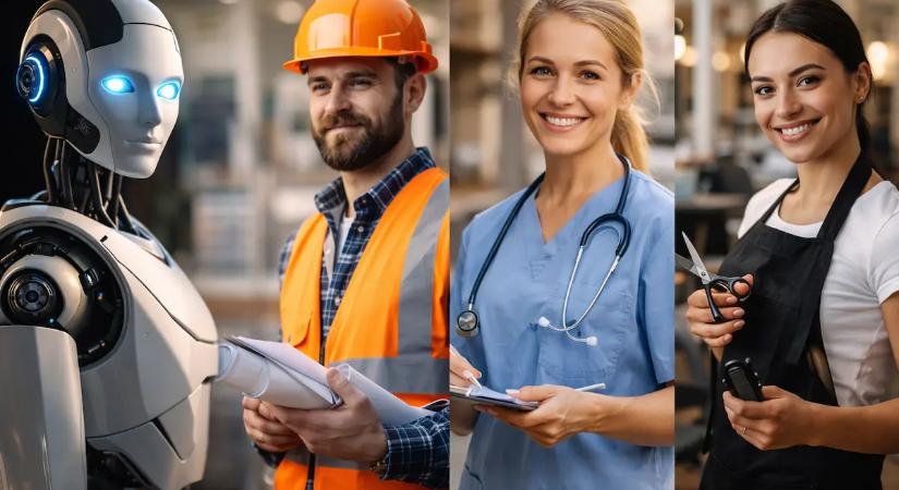 Ezek a 20 szakma, amelyek biztonságban vannak a mesterséges intelligenciától? Vannak, amelyek több mint 300 000 forintot fizetnek évente.