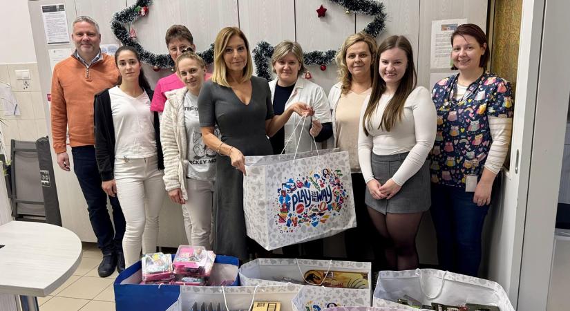 Erős Antónia szeretetakciója