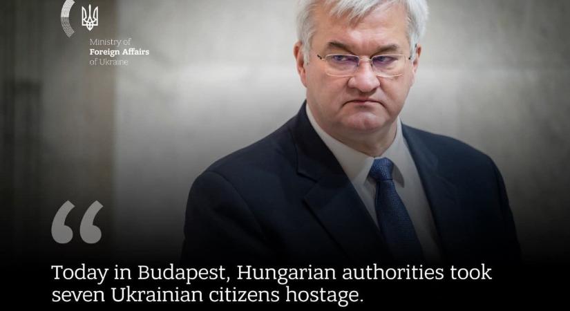 Ukrán külügyminiszter: a magyar hatóságok túszul ejtettek hét ukrán banki alkalmazottat