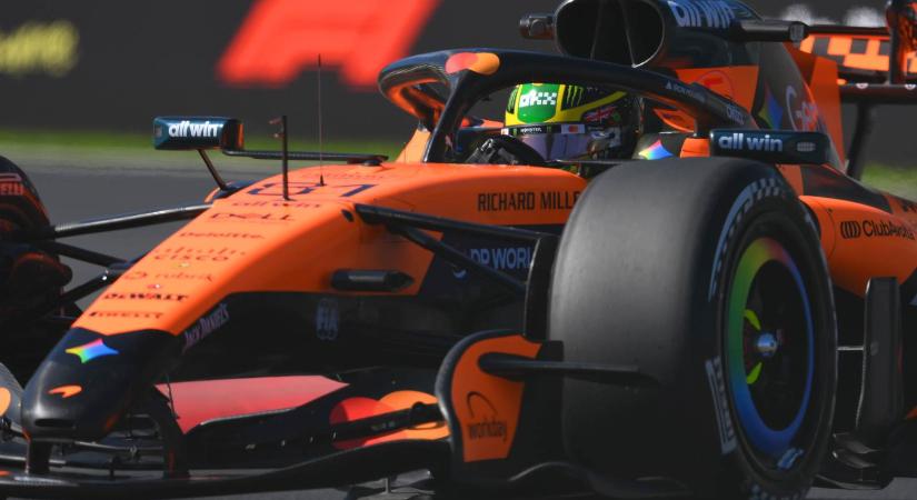 A hazai kedvencé az első F1-es edzésnap