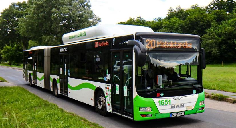 Egyetemre megy hétvégén a 20-as busz