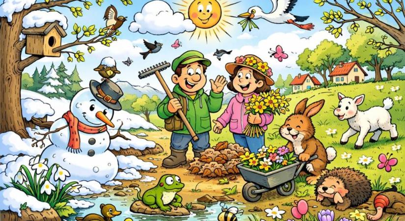 A hétvége időjárása, itt a tavasz