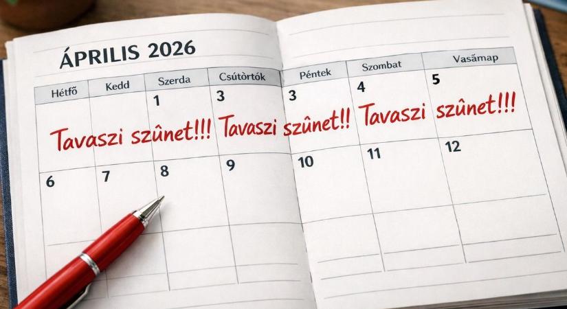 Tavaszi szünet: ennek a változásnak a diákok és a szülők is örülnek