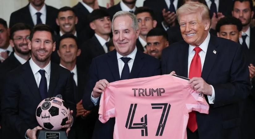 Lionel Messi találkozott Donald Trumppal a Fehér Házban – videó
