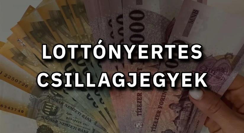 Ennek a 4 csillagjegynek van a legnagyobb esélye megnyerni a lottót most hétvégén!