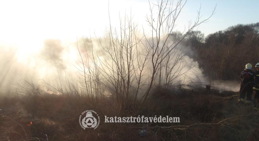 Egyre több a szabadtéri tűz Hajdú-Biharban