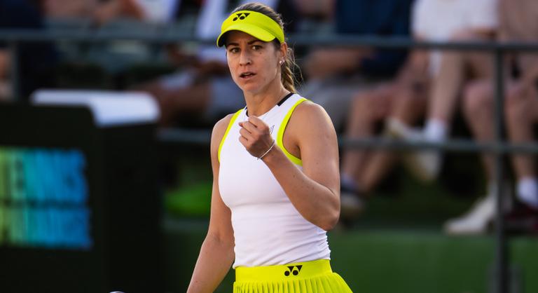 Bondár Anna nagy csatában gyűjtött francia skalpot Indian Wellsben