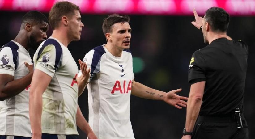 Újabb pofont kapott a Tottenham, száguld a kiesés felé