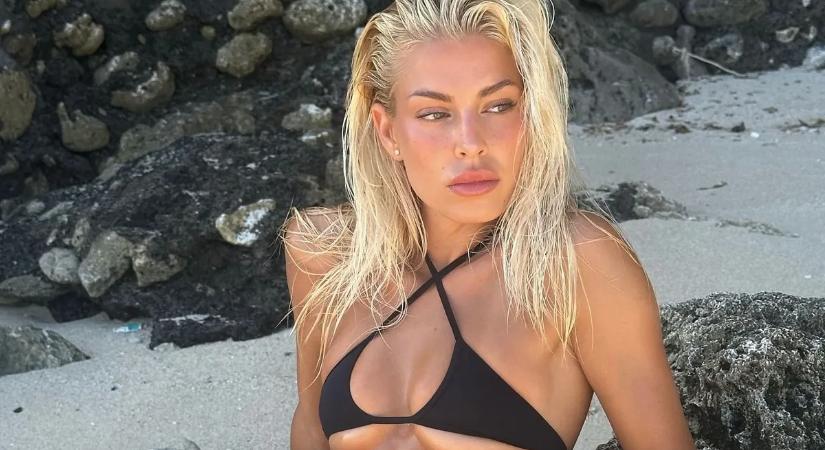 Jessica Goicoechea átlátszó ruhában mutatta meg a melleit – galéria