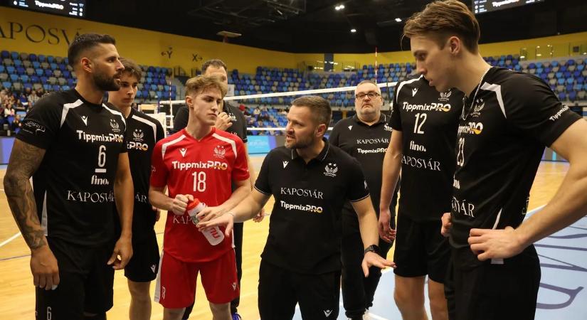 Férfi röplabda Extraliga: két évvel hosszabbított a Kaposvár vezetőedzője
