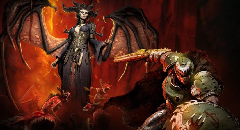Meglepő crossovert durrant a Blizzard: a DOOM Slayer betör a Diablo 4 világába