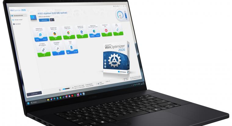 Ashampoo WinOptimizer 2026 teszt – a fekete öves Windows-rendrakó