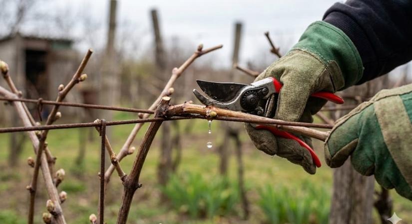 Késő már metszeni a szőlőt? – a "könnyező szőlő" és a metszés utolsó határa