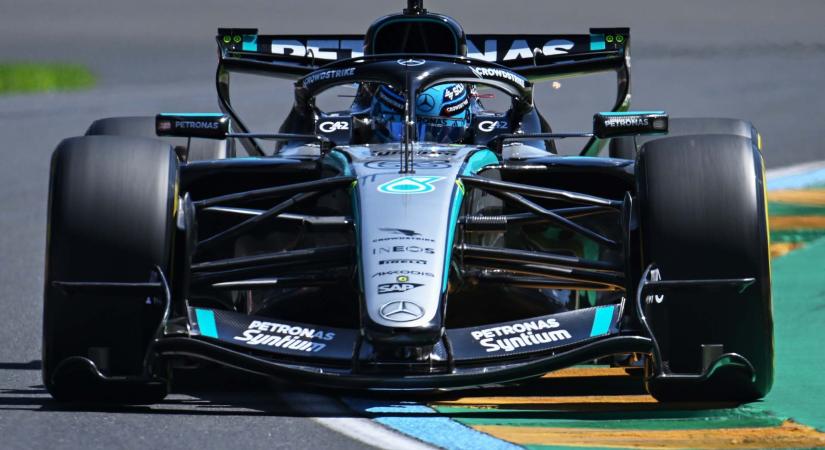 Mercedes: váratlan gondok után biztató előrelépés az Ausztrál Nagydíj péntekjén