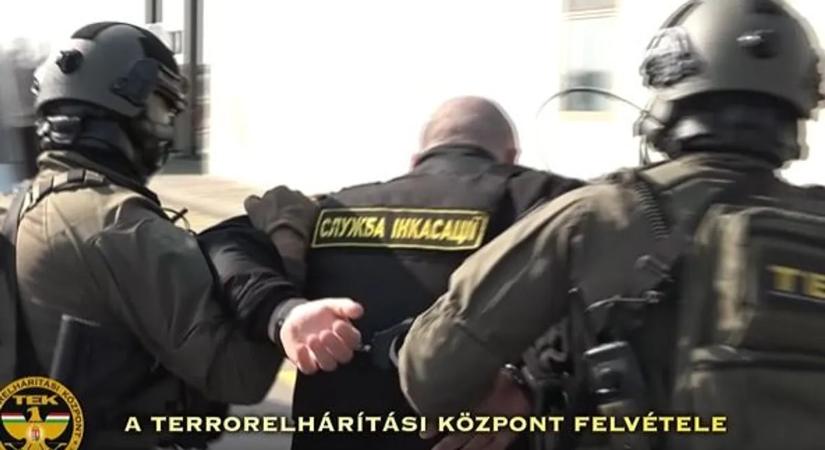 Látványos felvétel jelent meg az ukrán aranykonvoj elleni akcióról