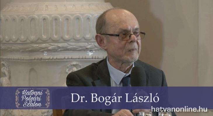 A Hatvani Polgári Szalon vendége: Dr. Bogár László 