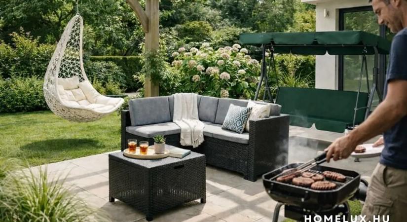 Hogyan lesz a kertből második nappali egy jól választott kerti bútorral?