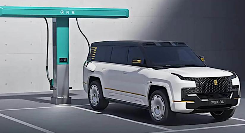 9 perc alatt tölt 97%-ra a BYD akku!