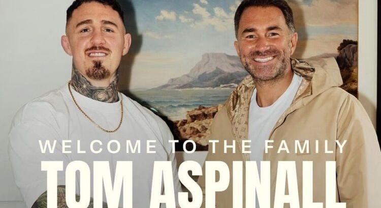 Tom Aspinall szerződött Eddie Hearn-nel, Dana White reagált