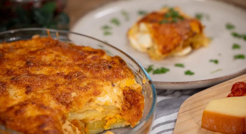 Szaftos rakott krumpli: ha így készíted, pont olyan lesz, mint a nagyié