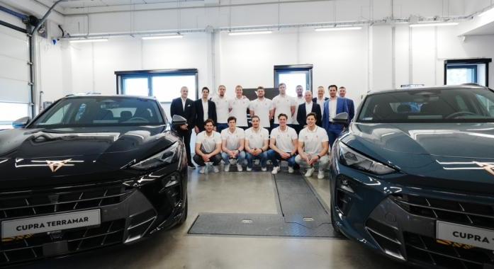 A férfiválogatott is belép a CUPRA világába