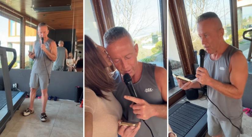 „Az éneklést hagyjuk meg Norbikának” – Rubint Réka kiposztolta Schóbert Norbi nőnapi szerenádját