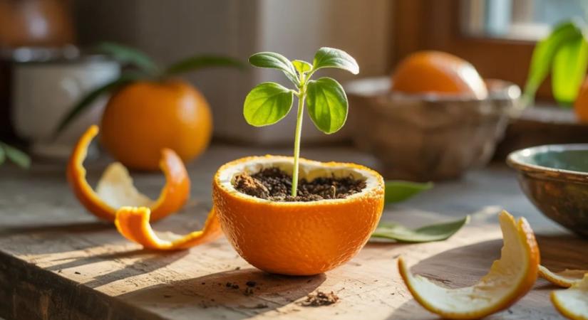 Ne dobd ki a narancshéjat – a kertben a növényeknek is hasznos
