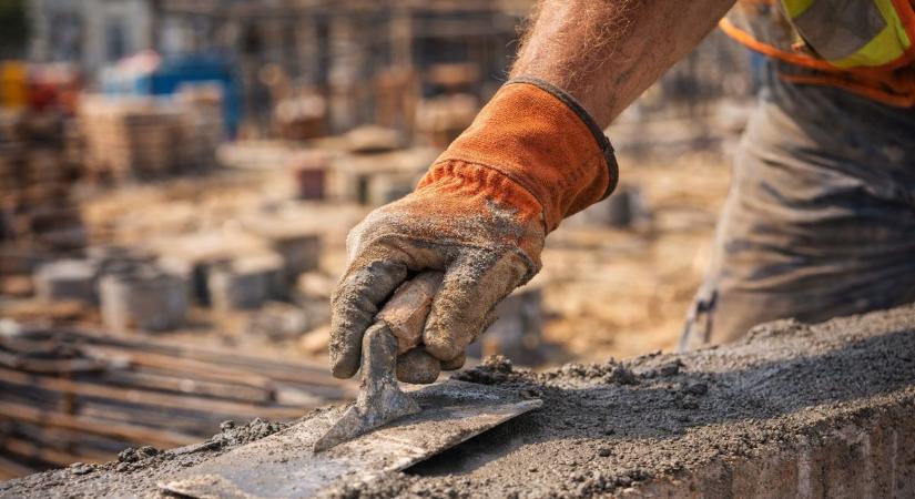 Fotón az új üzletház építése Nyíregyházán!