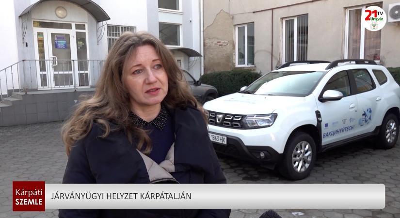 Járványügyi helyzet Kárpátalján (videó)